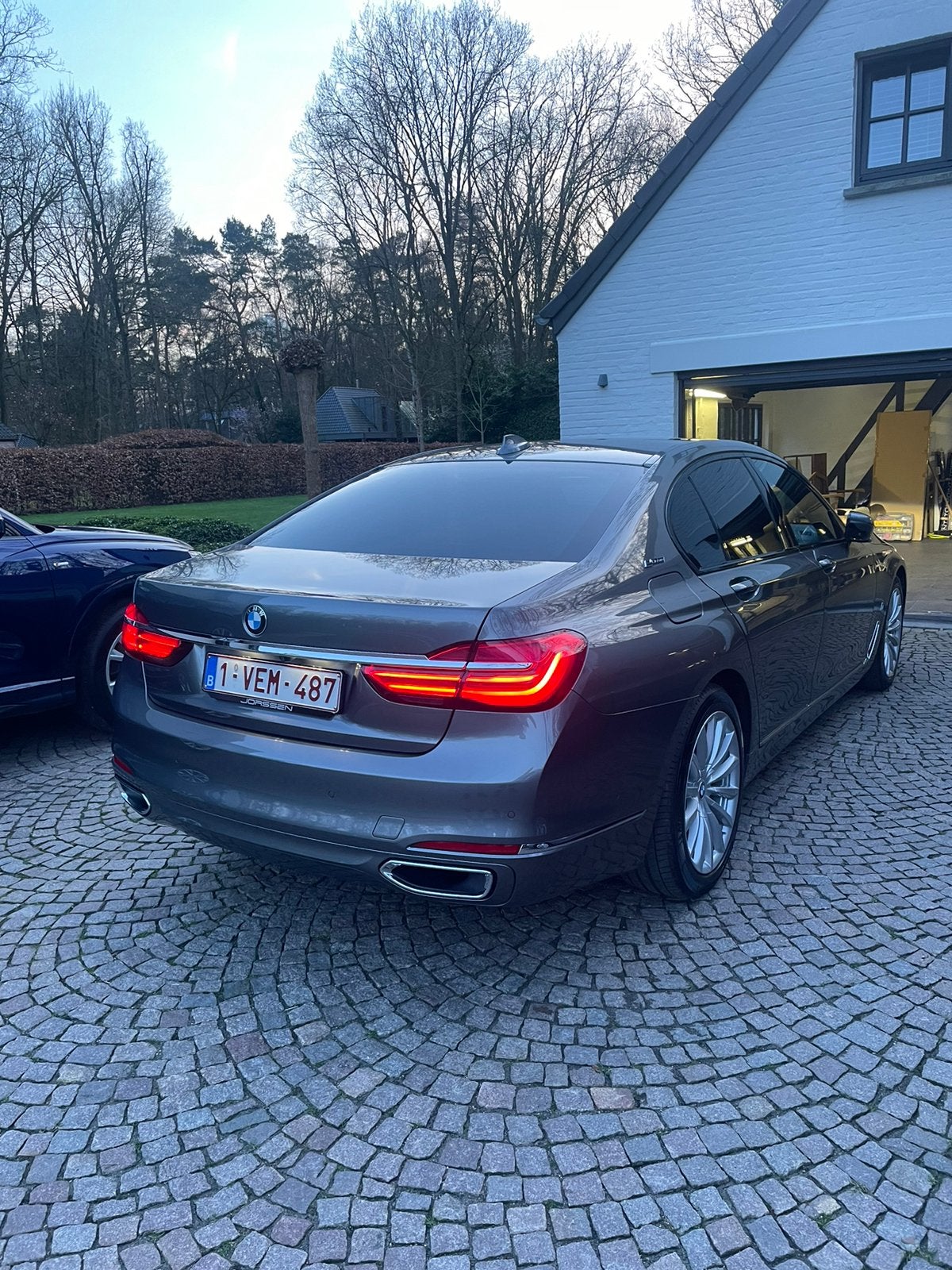 Bmw 740e, Autos, 256 kW, Argent ou Gris, Euro 6, Carnet d'entretien