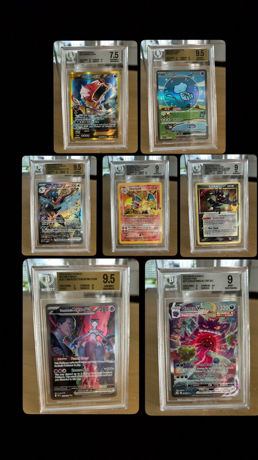 Pokemon BSG slabs, Ophalen of Verzenden, Zo goed als nieuw