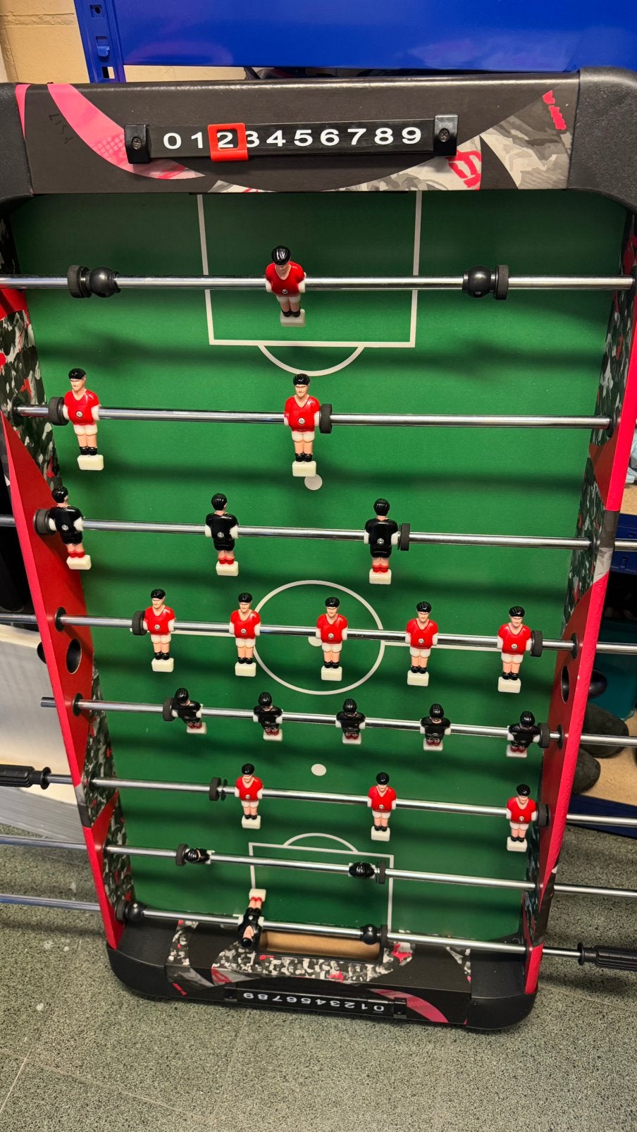 Multifunctionele voetbaltafel, Ophalen, Gebruikt