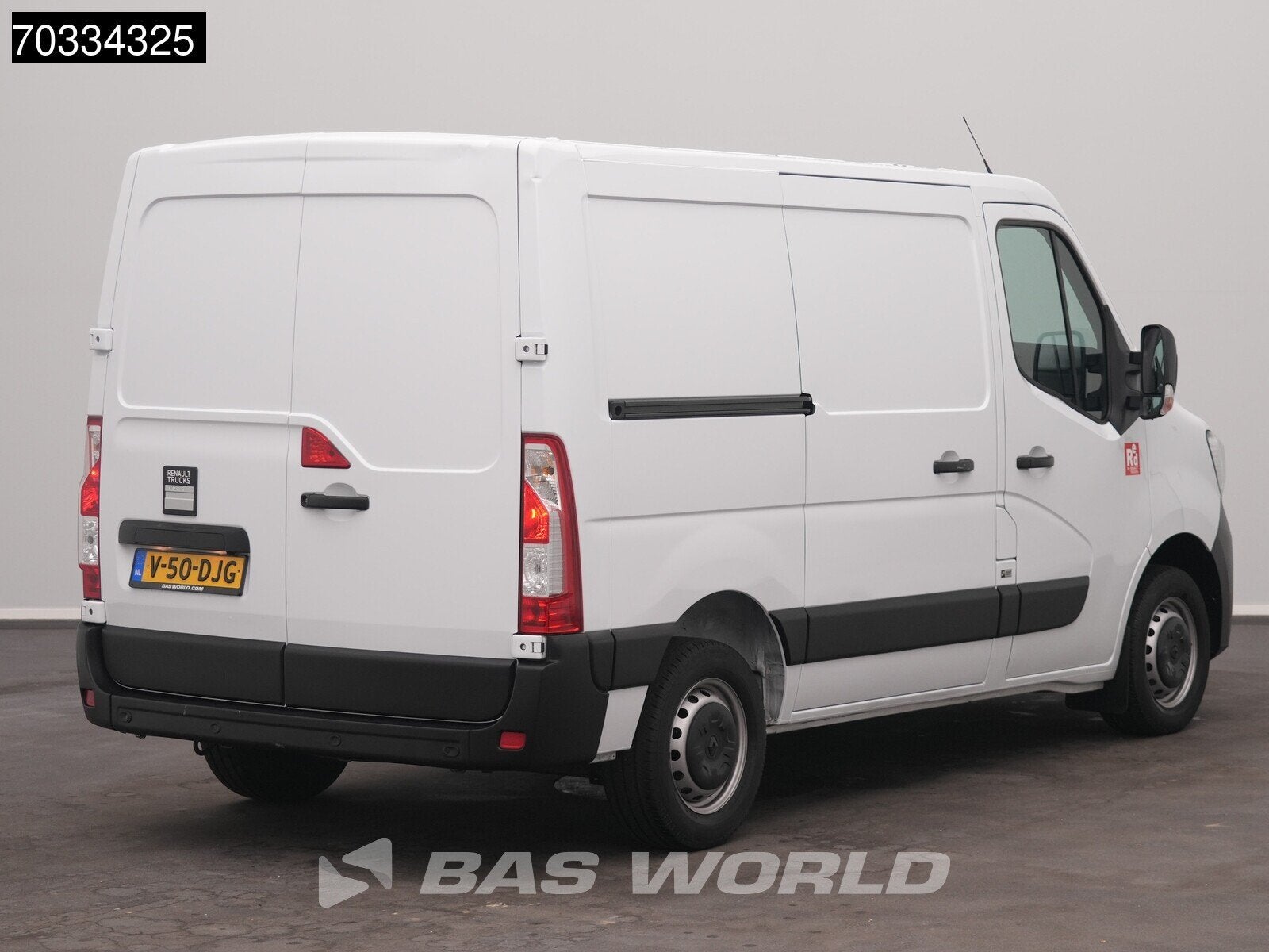 Renault Master 135PK L1H1 LED Airco Cruise Parkeersensoren E, Auto's, 135 pk, Stof, Gebruikt, Euro 6
