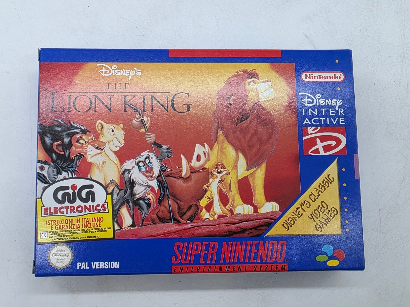 Tout neuf - « Disney's - Le Roi Lion - Super Nintendo » Snes, Hobby & Loisirs créatifs, Jeux de société | Autre, Enlèvement ou Envoi