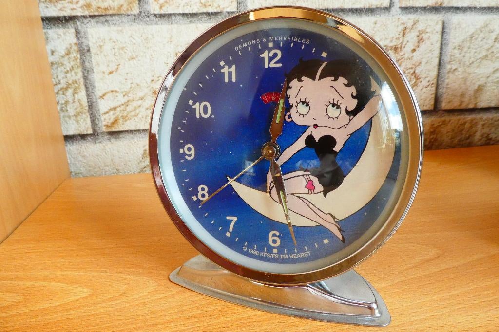 Betty Boop mechanisch alarm 1998., Ophalen of Verzenden, Nieuw, Mens