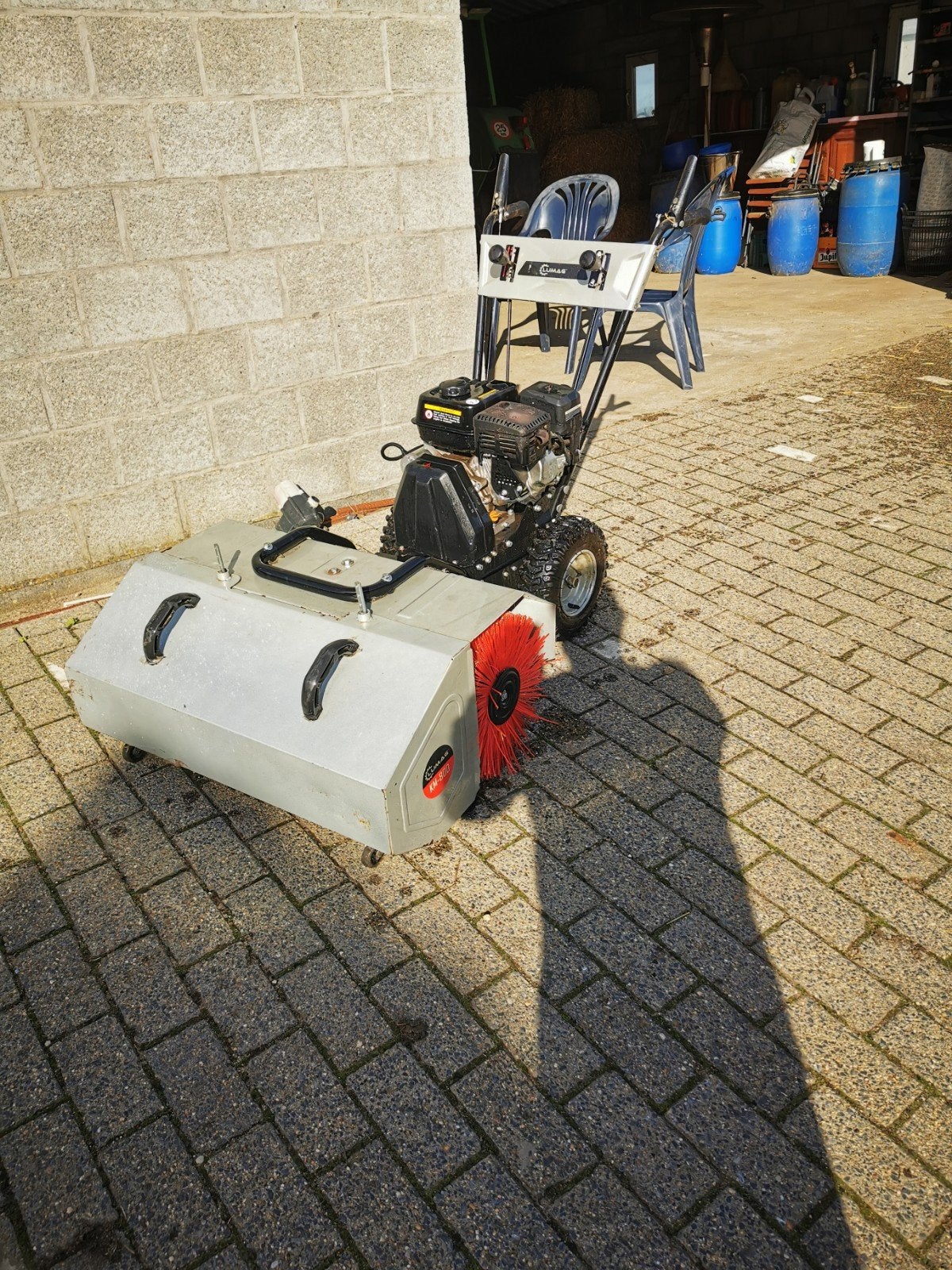 Borstel machine, Tuin en Terras, Ophalen