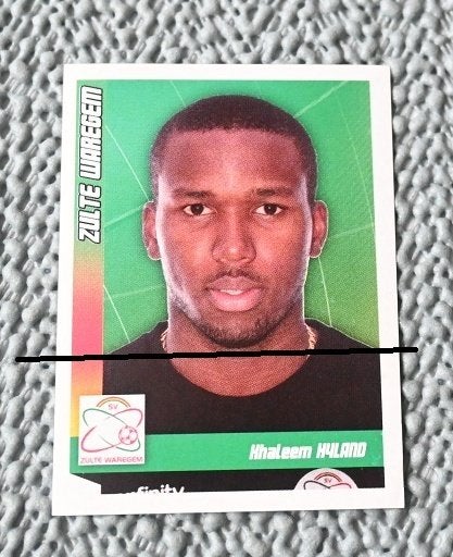 Panini/Football 2011/Zulte Waregem/Khaleem Hyland, Collections, Envoi, Neuf, Affiche, Image ou Autocollant