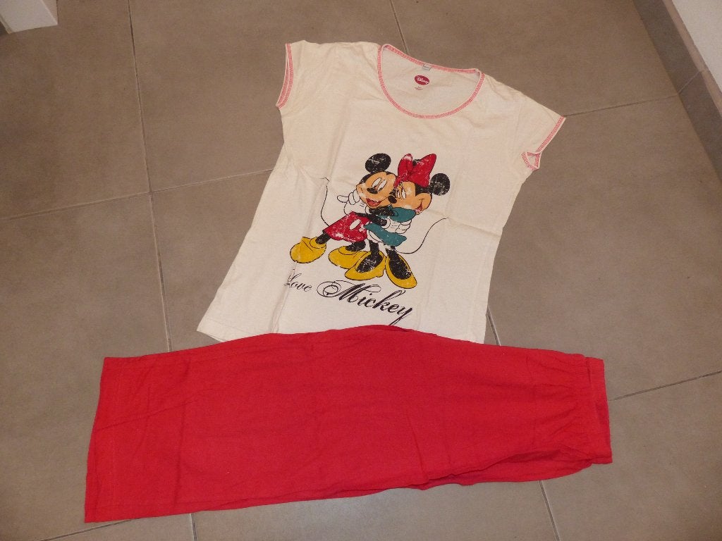 Pyjama Mickey / minnie - maat 38/40, Ophalen of Verzenden, Gedragen, Maat 38/40 (M)