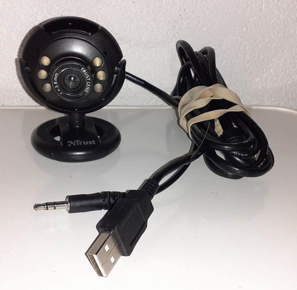 Webcam (Trust), Informatique & Logiciels, Webcams, Comme neuf, Enlèvement, Trust, Windows
