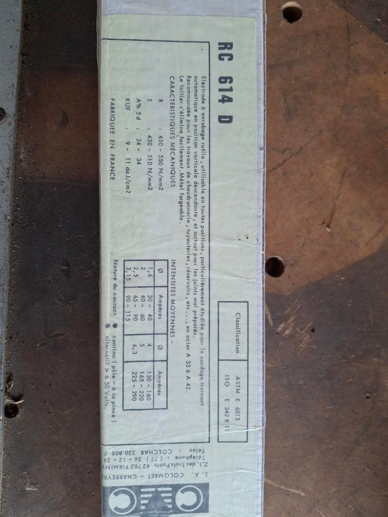 Laselektroden, Bricolage & Construction, Quincaillerie & Fixations, Enlèvement, Neuf, 250 mm ou plus, Autres types