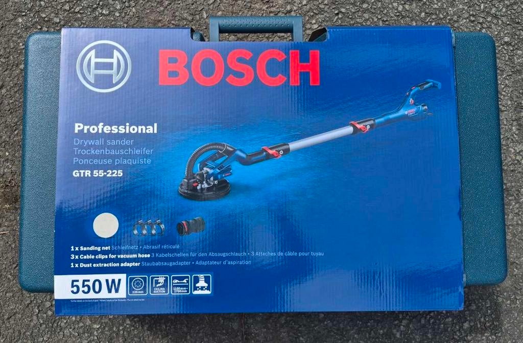 BOSCH ponceuse girafe 550W, Bricolage & Construction, Outillage | Ponceuses, Neuf, Enlèvement