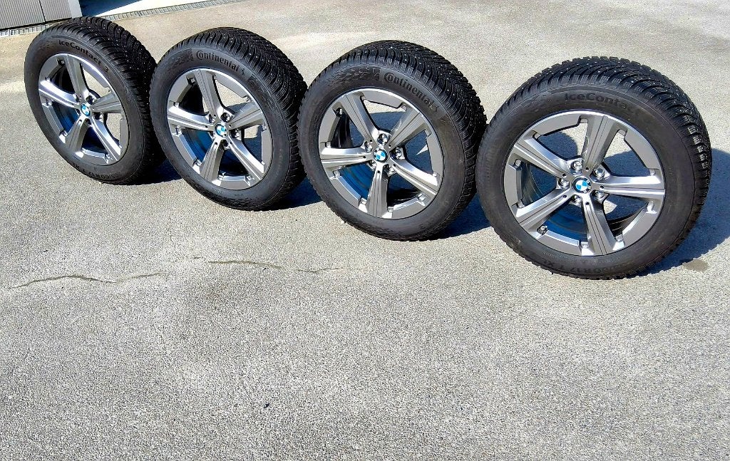 Très belles roues hiver originales BMW, entraxe 5x112, Autos : Pièces & Accessoires, Pneus & Jantes, Pneus et Jantes, 17 pouces