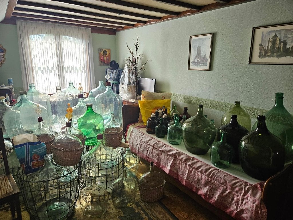 Dame-jeannes om wijn in te maken en accessoires, Hobby en Vrije tijd, Ophalen, Gebruikt