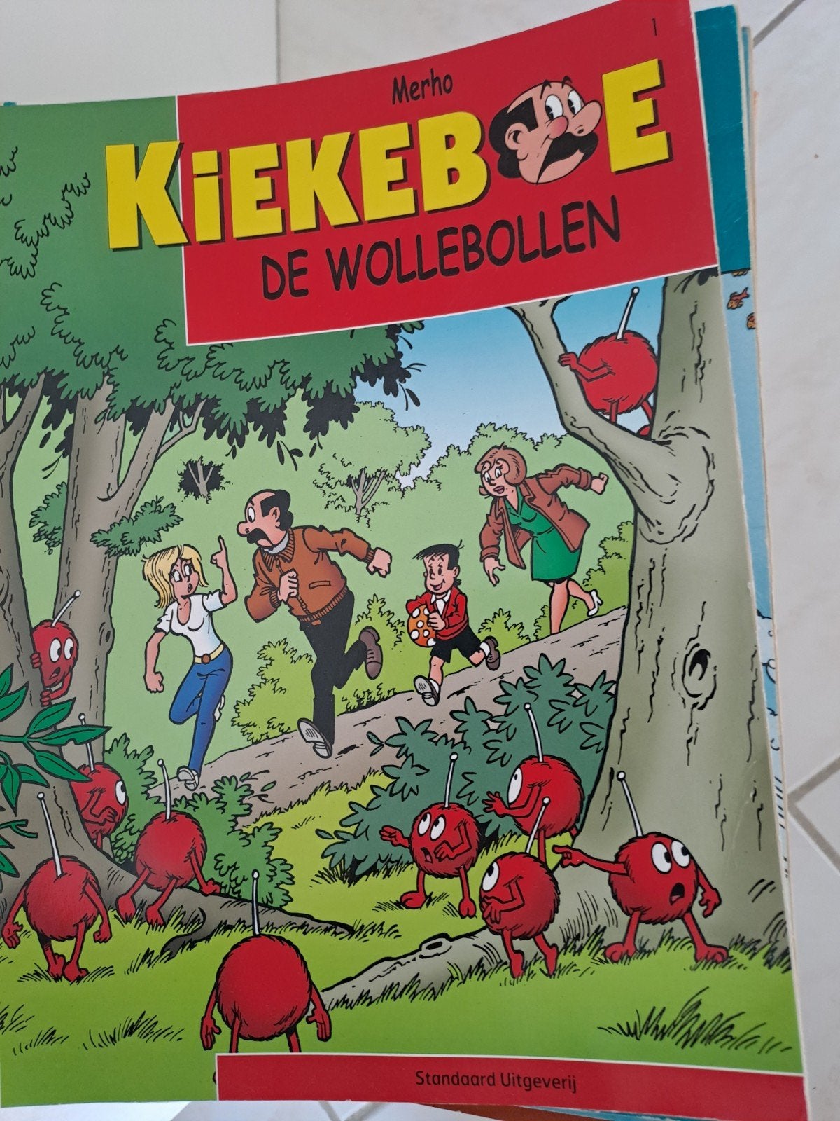 strips, Boeken, Ophalen