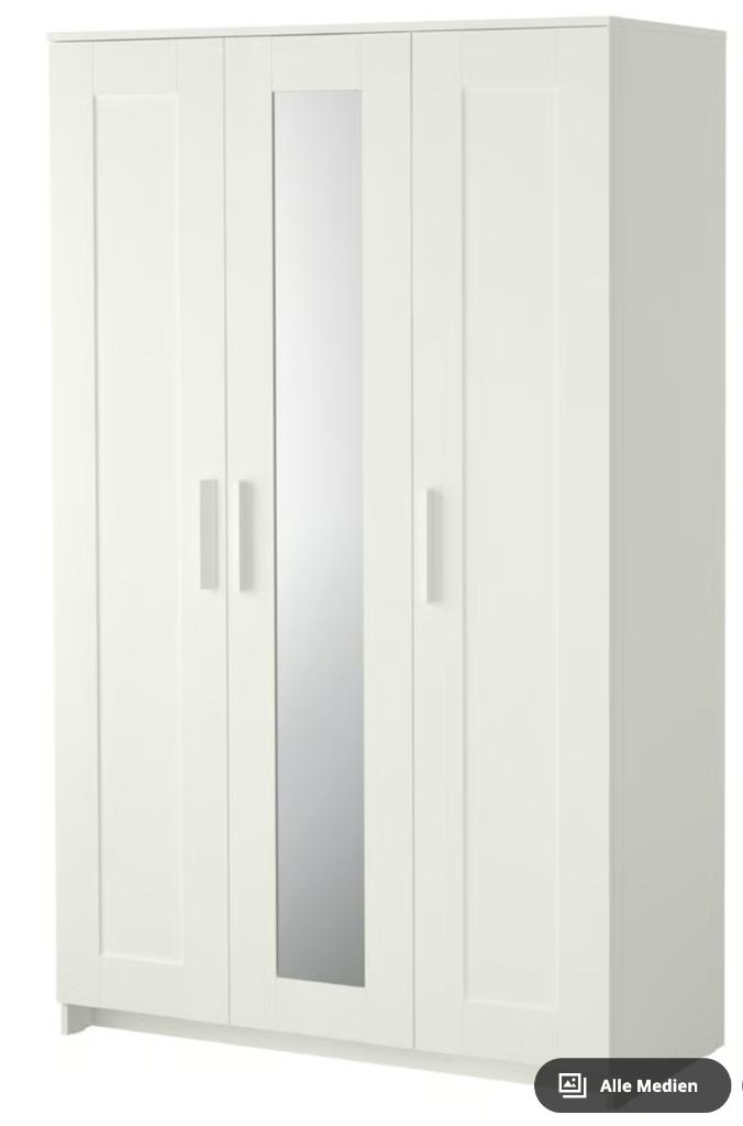 IKEA BRIMNES kledingkast 3 deuren wit - 90€ bespreekbaar, Huis en Inrichting, Kasten | Kleerkasten, Ophalen, 100 tot 150 cm, Zo goed als nieuw