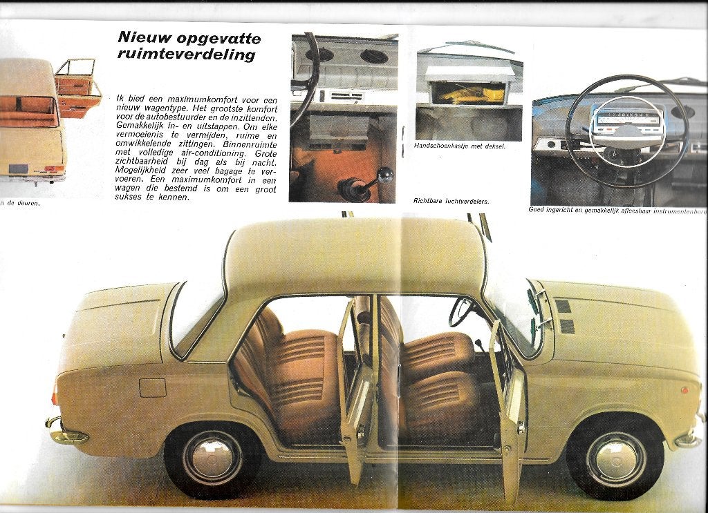 FIAT 124,  1966, Boeken, Ophalen of Verzenden, Zo goed als nieuw, Overige merken