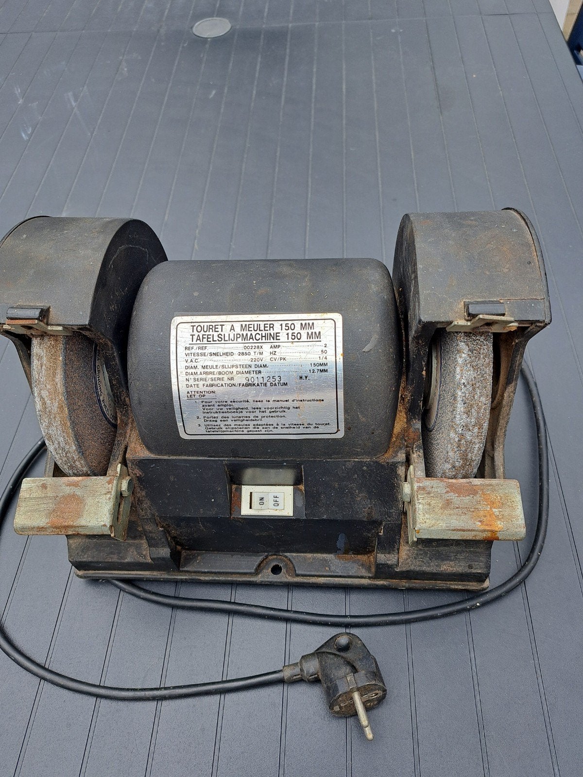 Rectifieuse, Enlèvement, Utilisé