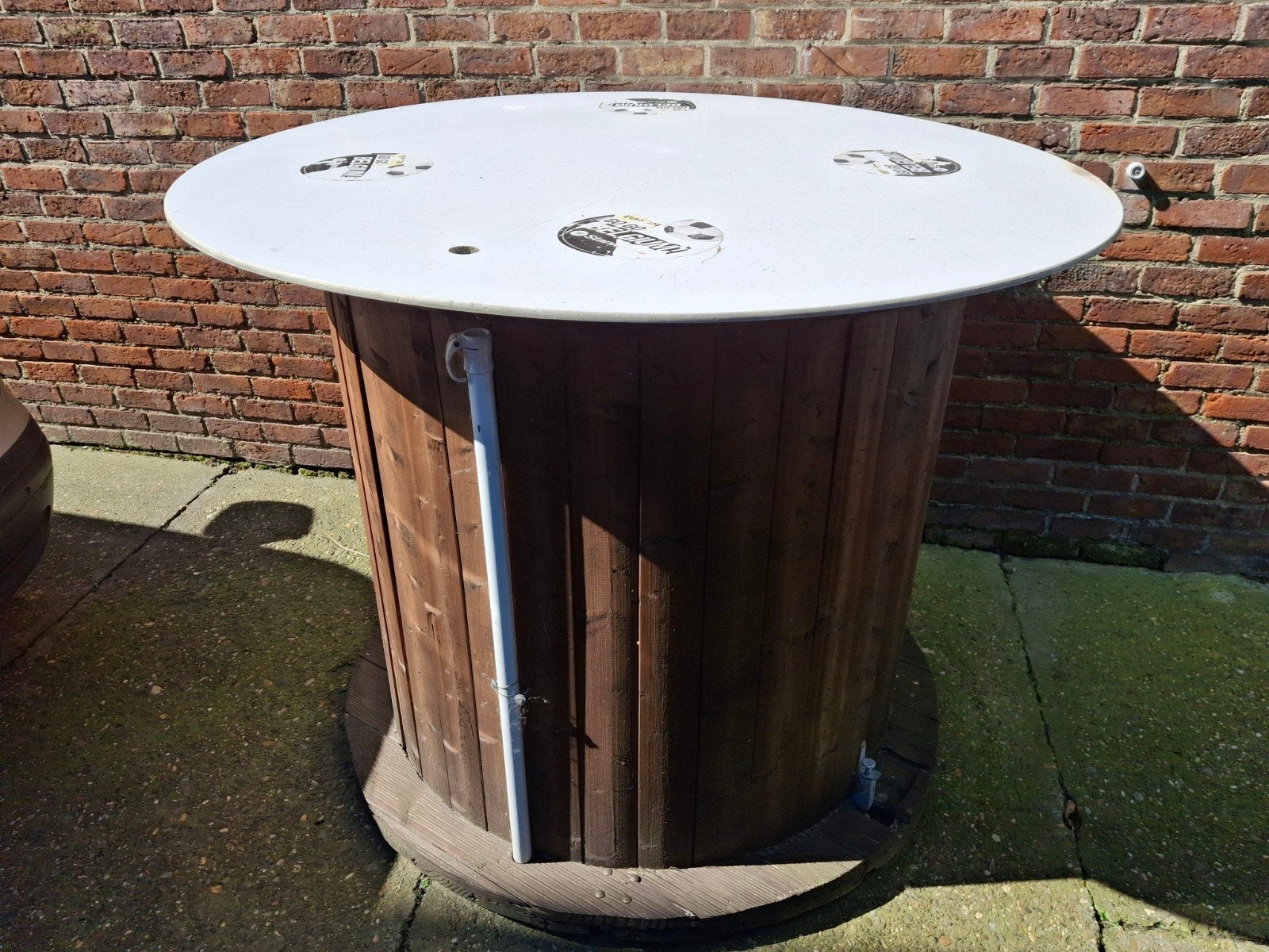 Haspels tot terras tafels 2stuks., Jardin & Terrasse, Enlèvement