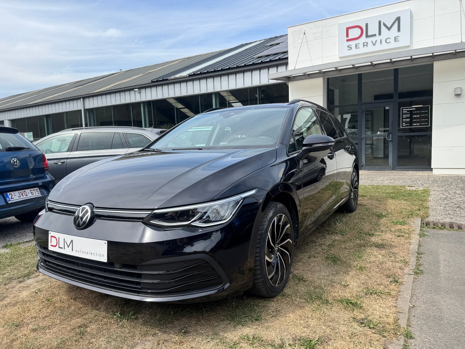 Volkswagen Golf 8 Tsi 08/21 87.000km trekhaak, Voorwielaandrijving, Stof, Zwart, Bedrijf