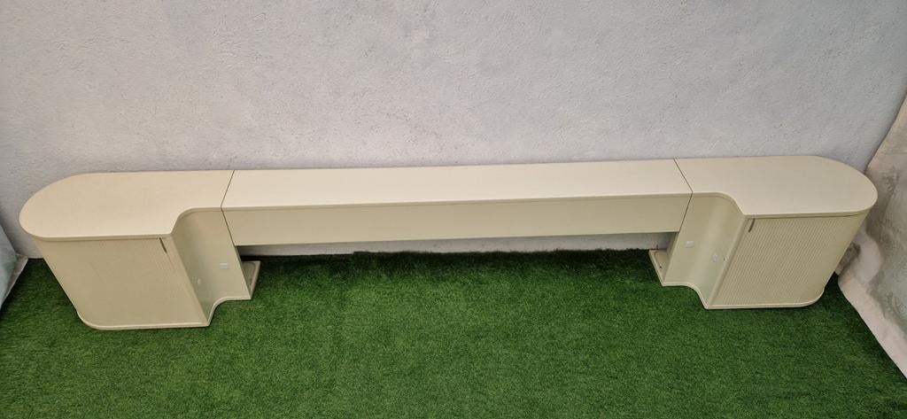 Auping Achterwand met Nachtkastjes voor Auronde Bed 180cm, Enlèvement