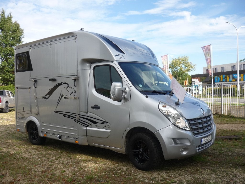 paardencamionette, Ophalen of Verzenden, Zo goed als nieuw, Polyester, 2-paards trailer