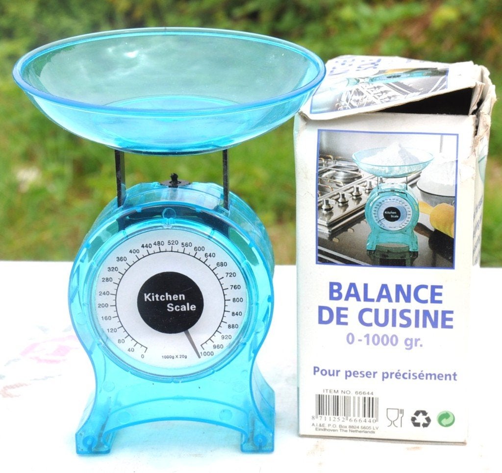 mini balance de 0 a 1000 gr pae 20gr neuve, Enlèvement ou Envoi, Neuf, Bleu, Plastique