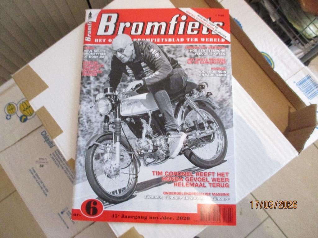 tijdschrift  bromfiets, Ophalen