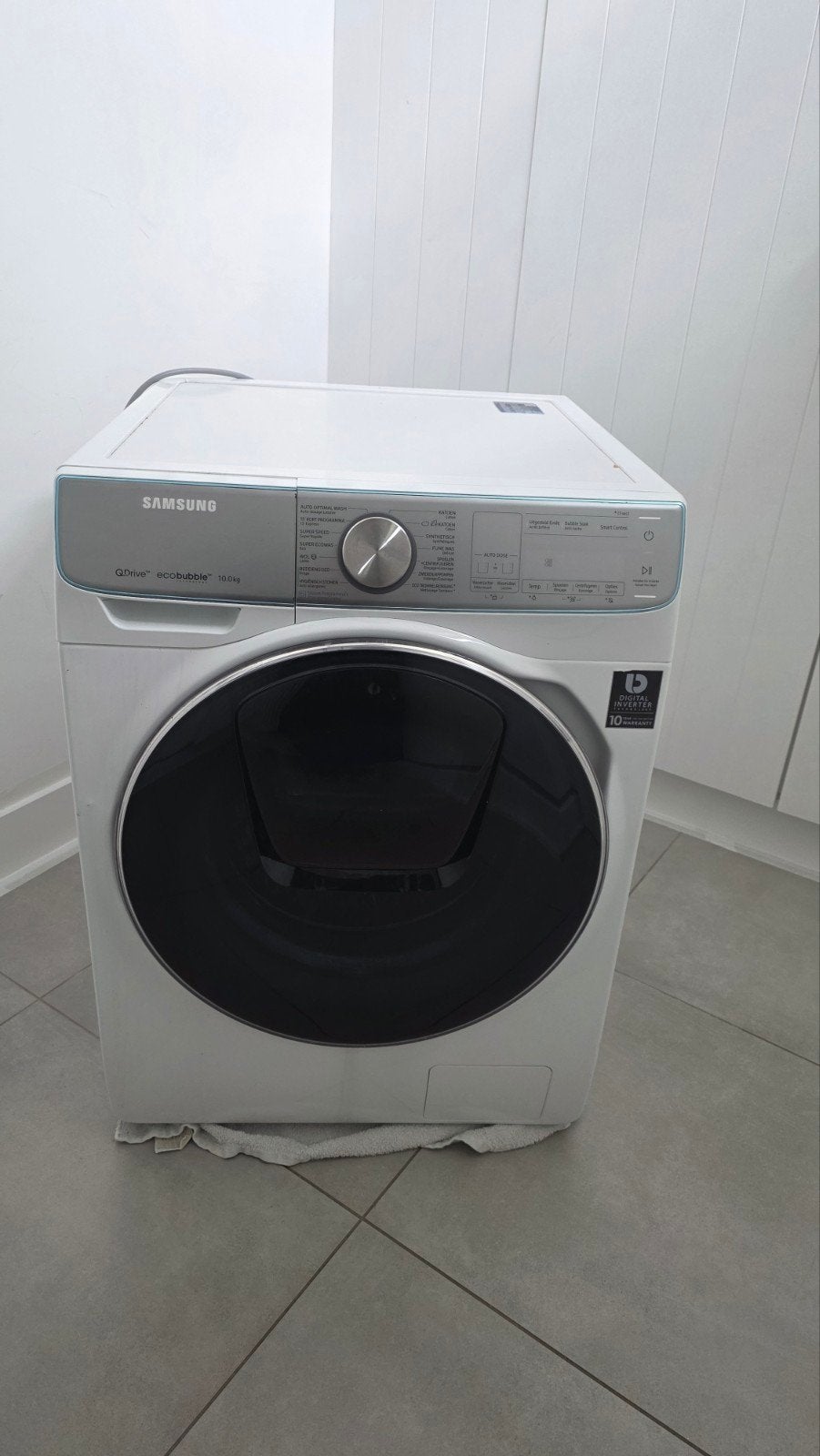 Wasmachine voor de maker of oud ijzer, Enlèvement