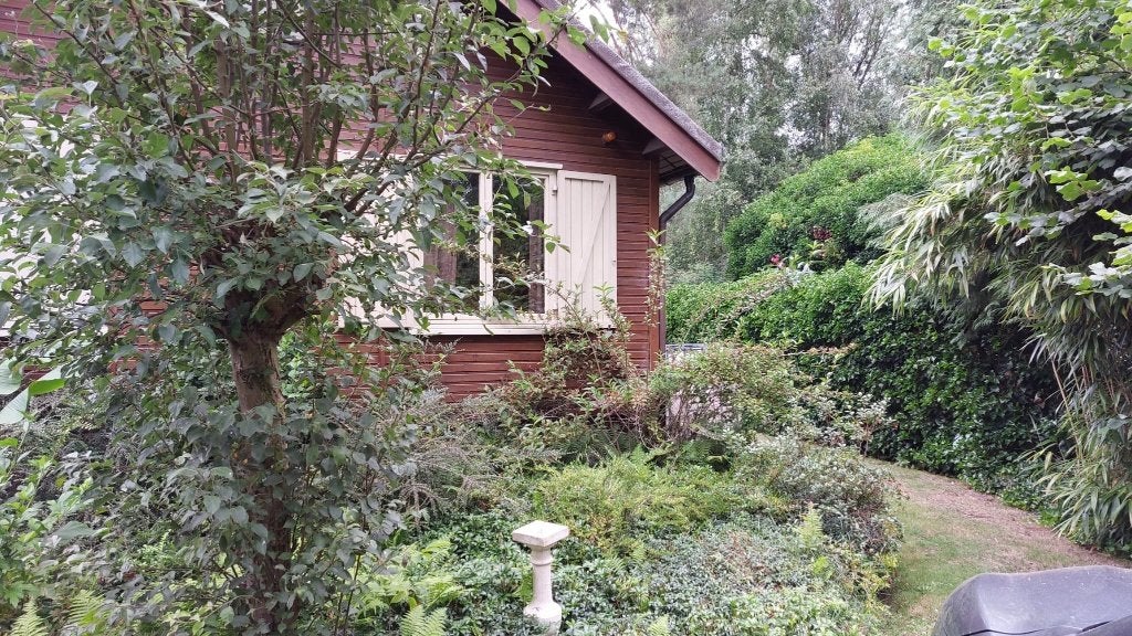 Mooi natuurdomein met vergunde chalet en vijver (4248m²), 100 m², 2 kamers, Vrijstaande woning, Verkoop zonder makelaar