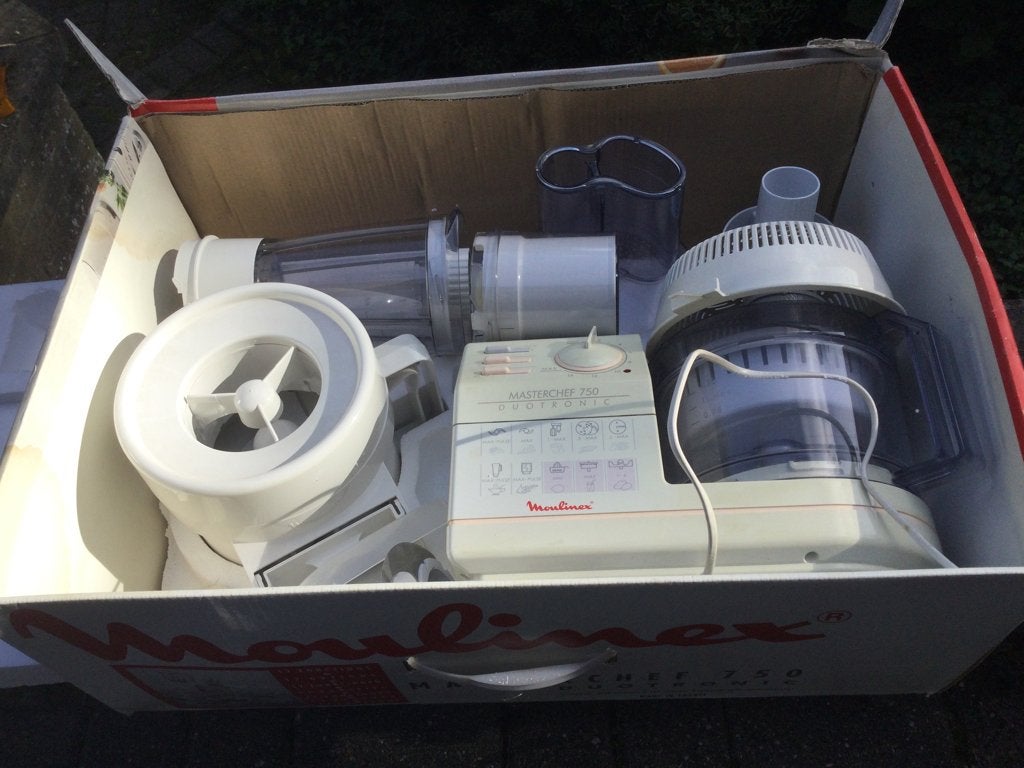 Moulinex masterchef 750 duotronic nieuw, 1 tot 2 liter, Ophalen, Nieuw