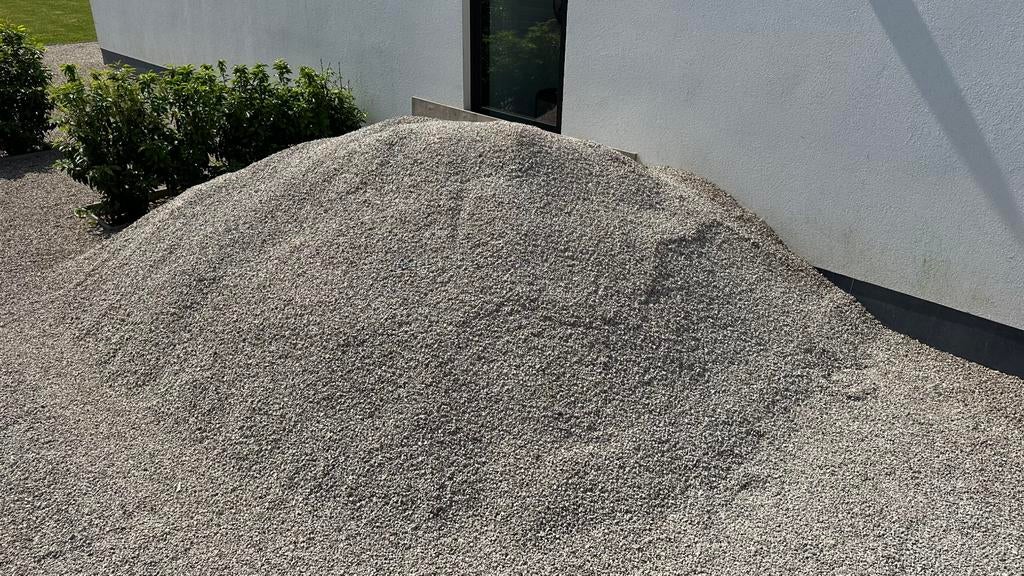 Markies 4/6 Siergrind - 2kuub = 3,3ton = 40m2 (5cm), Tuin en Terras, Grind, Keien en Split, Ophalen, Zo goed als nieuw
