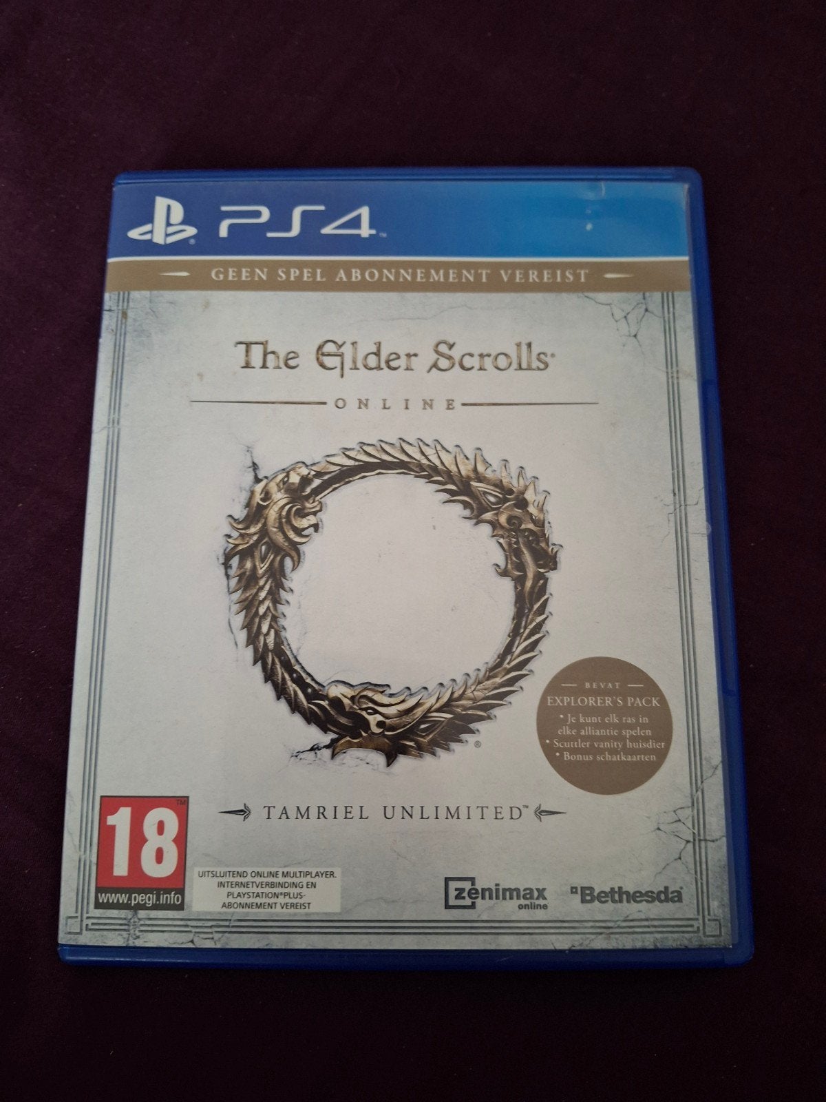 The Elder Scrolls PS4, Consoles de jeu & Jeux vidéo, Jeux | Sony PlayStation 4, Online, 1 joueur, Comme neuf, Enlèvement