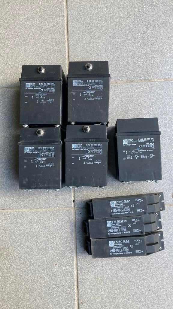 EREA Transfo 12V transformator halogeen, Enlèvement, Comme neuf, Halogène