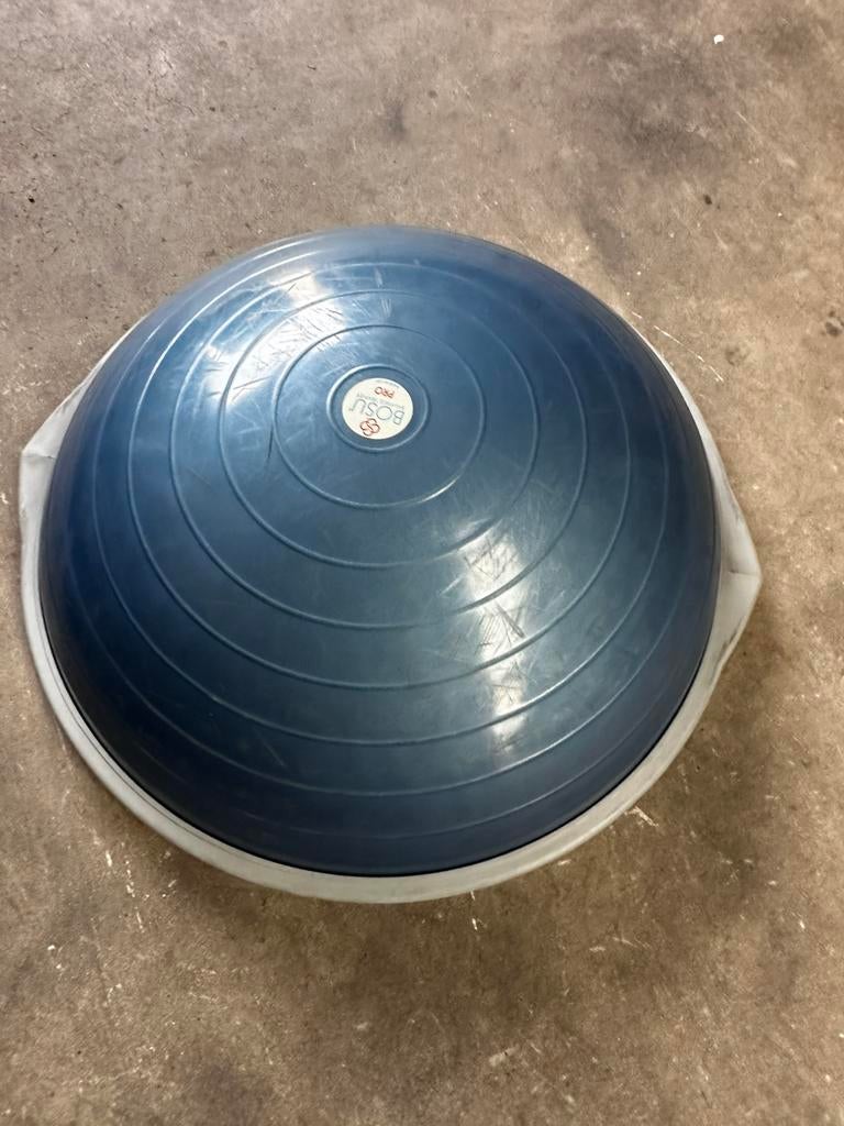 Bosu Balanstrainer Pro Edition - Blauw - 65 cm, Sport en Fitness, Ophalen, Gebruikt, Buik, Balansbord