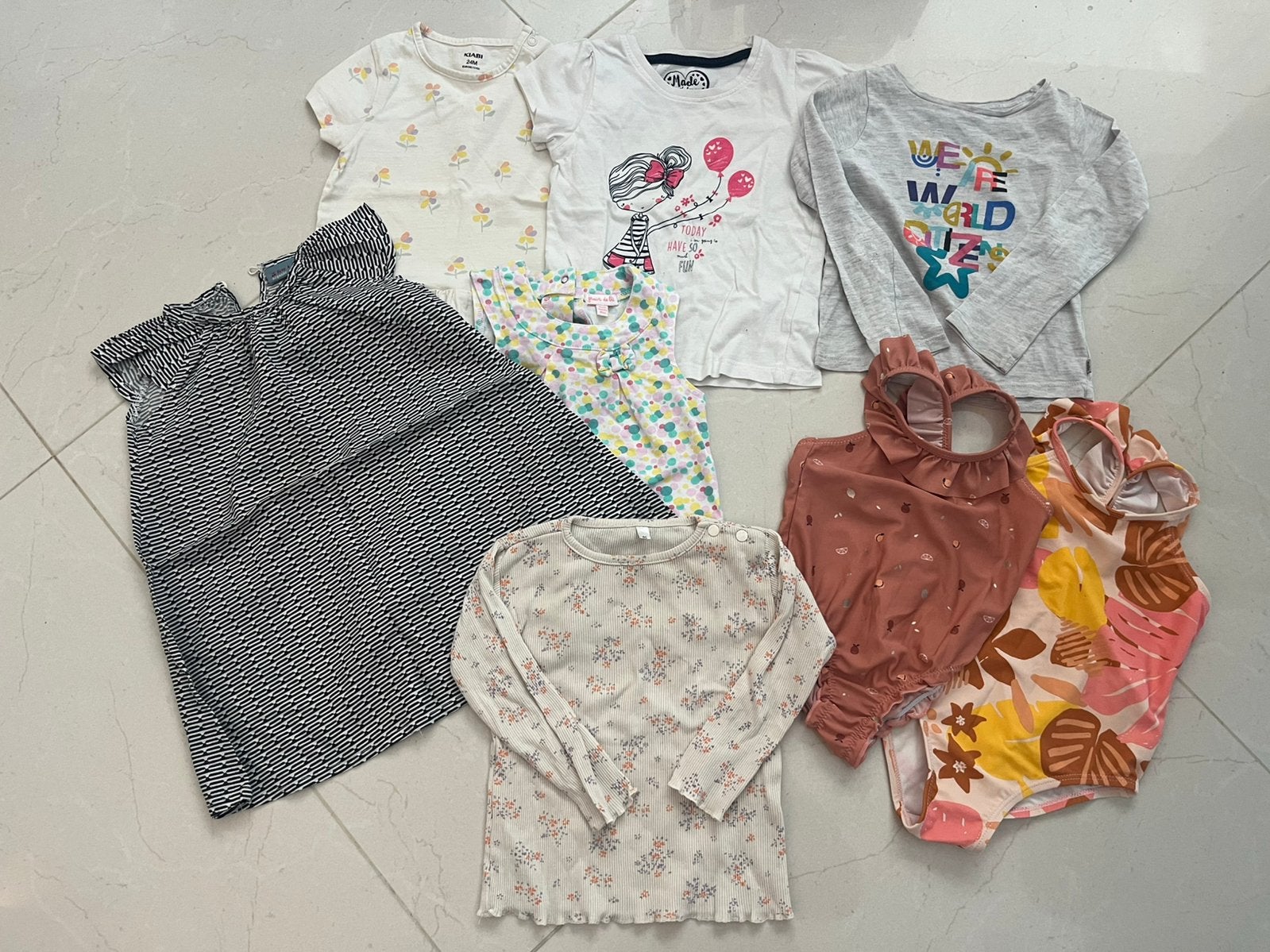 Meisjespakketje zomer 86, Kinderen en Baby's, Babykleding | Maat 86, Ophalen, Gebruikt, Meisje