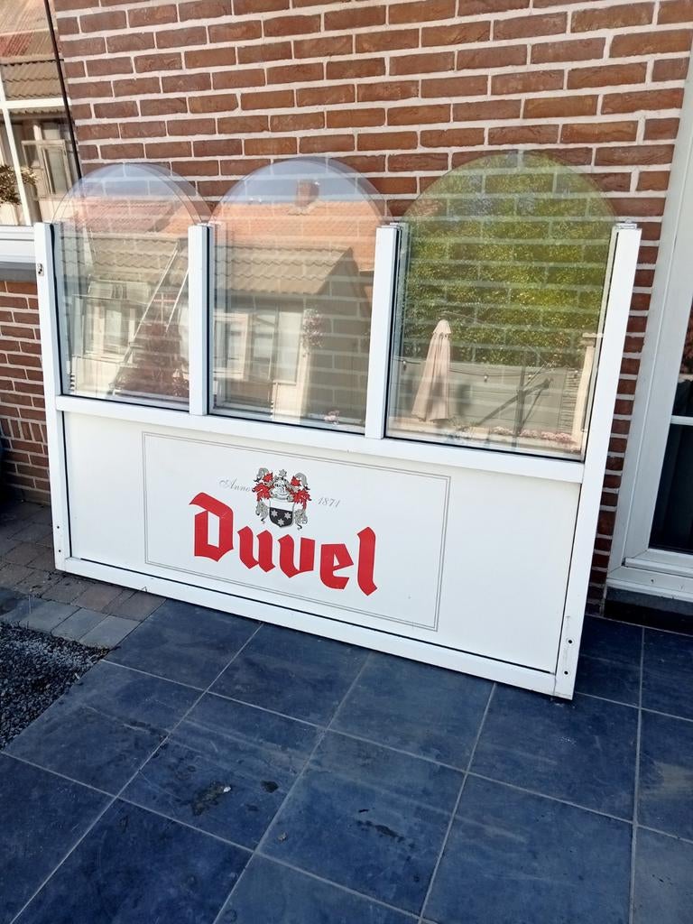 Terras panelen Duvel., Ophalen