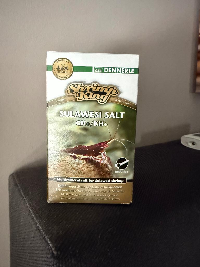Dennerle Shrimp King Sulawesi Salt 200g, Dieren en Toebehoren, Kreeft, Krab of Garnaal, Zoetwatervis