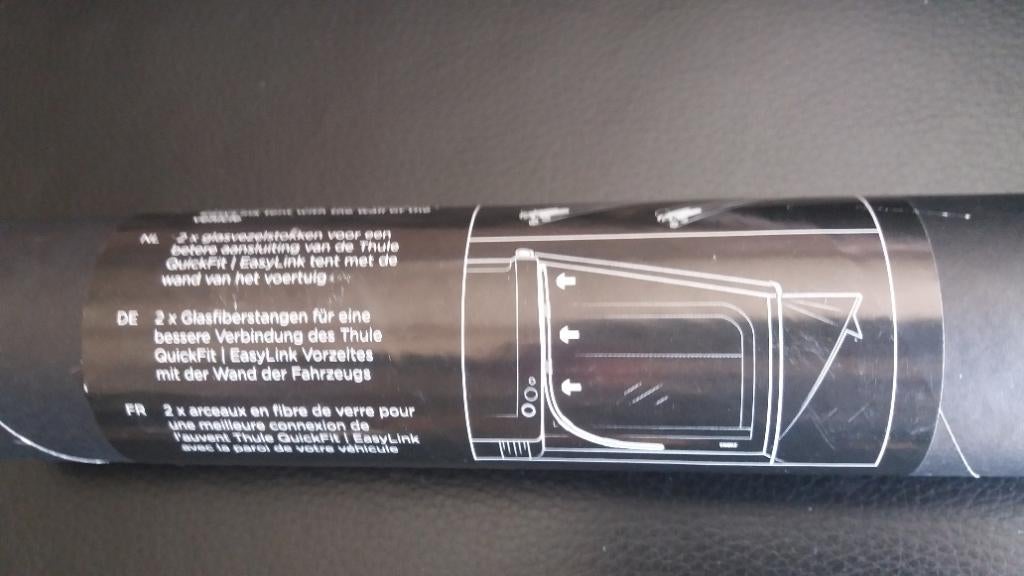 SIDE TENSIONING KIT QUICKFIT THULE, Caravanes & Camping, Enlèvement, Neuf