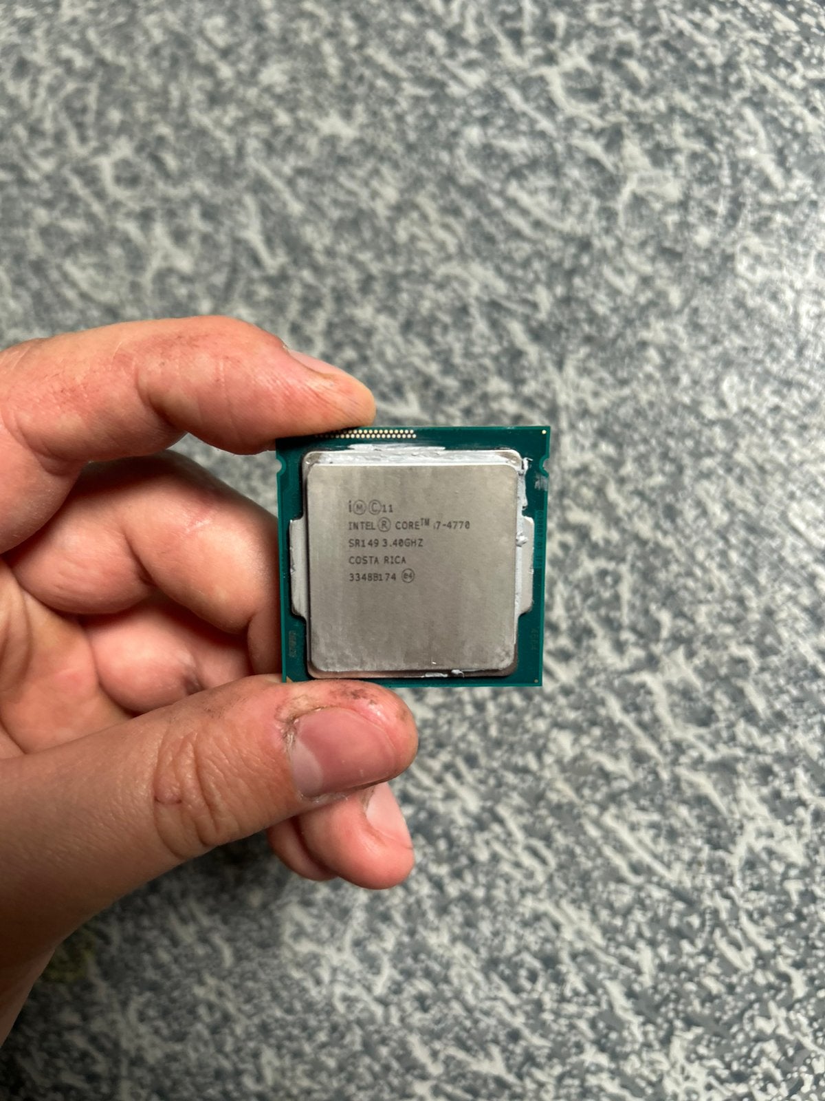 Intel i7 4770 + ventirad, Informatique & Logiciels, Enlèvement, Comme neuf