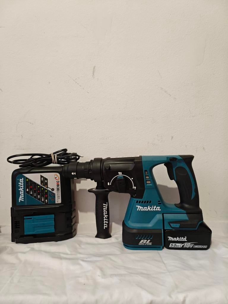 Perforateur burineur Makita DHR243 avec batterie et Chargeur, Enlèvement, Neuf, Foreuse et Perceuse