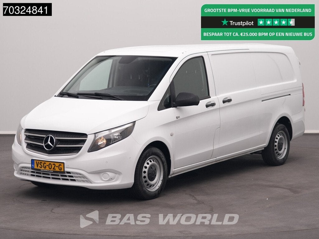 Mercedes Vito 116 Automaat L3H1 Trekhaak LED Navi Airco Crui, Stof, Gebruikt, Euro 6, 4 cilinders