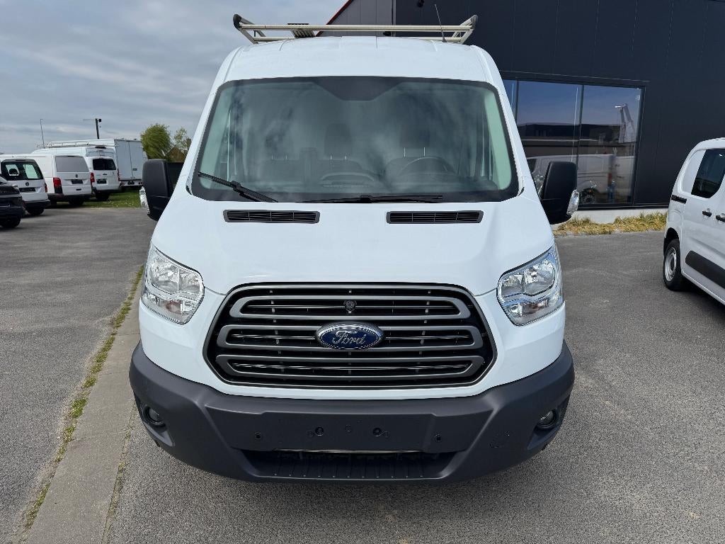 Ford Transit L3H2 2.0 tdci 1st eig ohboek 2 schuifdeuren, Auto's, Bestelwagens en Lichte vracht, Voorwielaandrijving, Stof, 4 cilinders