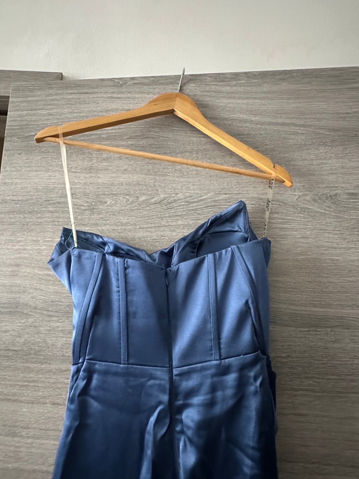 Feestlijke jurk blauw, Galajurk, Blauw, Ophalen of Verzenden, Zo goed als nieuw