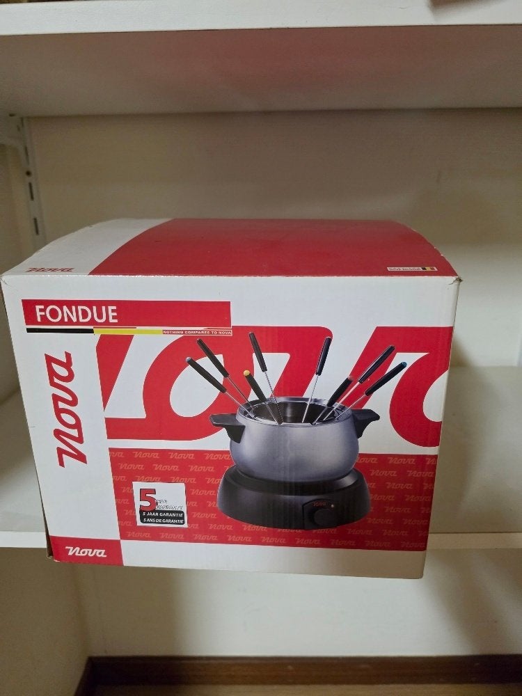 Fonduetoestel, Elektronische apparatuur, Ophalen, Zo goed als nieuw, Elektrisch, Fondueset