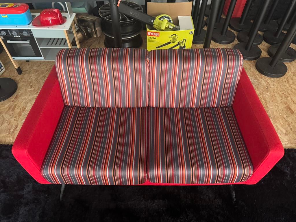Ensemble canapé + 2 fauteuils vintage – style années 60/70, Ophalen, Gebruikt