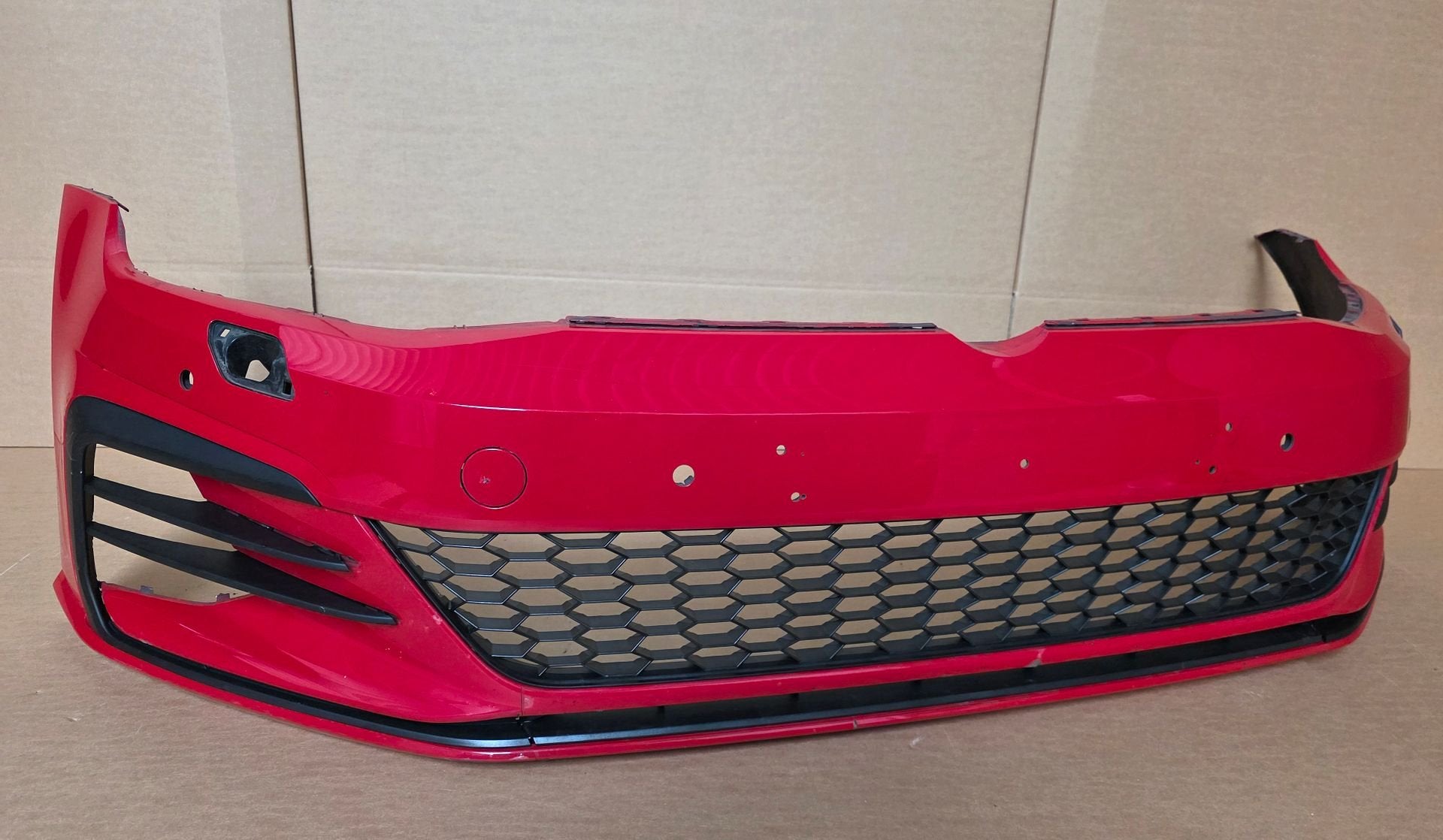 Voorbumper Volkswagen Golf 7 VII 7.5 4xPDC KLS GTI GTD VW, Auto-onderdelen, Gebruikt, -, Voor, Ophalen of Verzenden