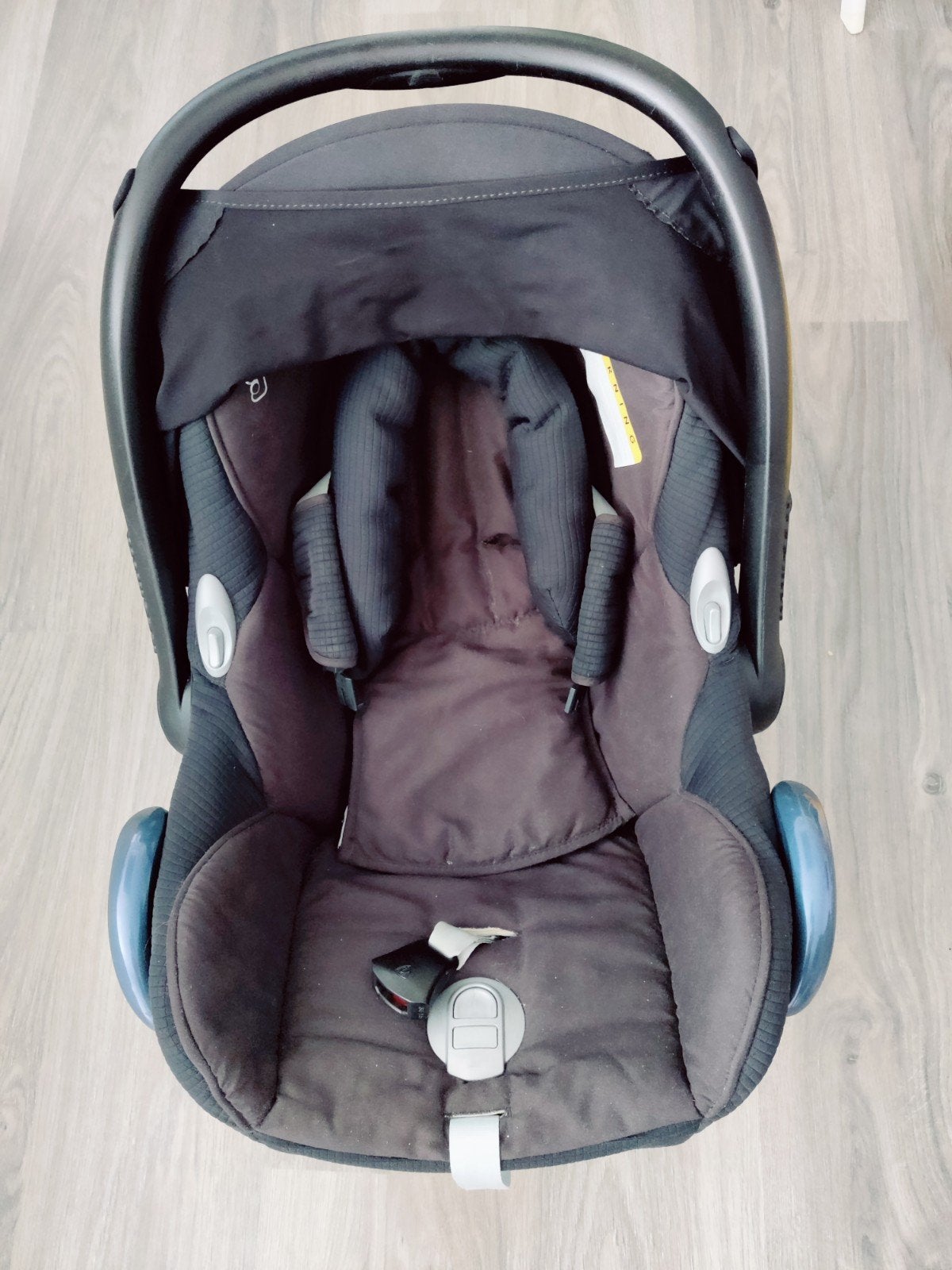 Maxi cosi pebble, Ophalen