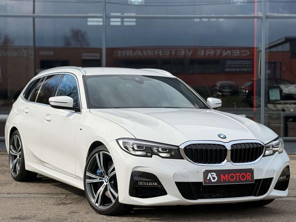 BMW 3 Serie 318 iAS Touring 115KW PACK-M LED GPS CAMERA 1RE, Auto's, BMW, Automaat, 1998 cc, Gebruikt, Wit