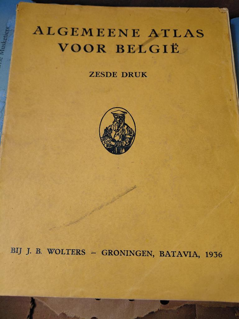 Algemene atlas voor België, Enlèvement ou Envoi, Belgique, Autres atlas, J.B. Wolters groningen