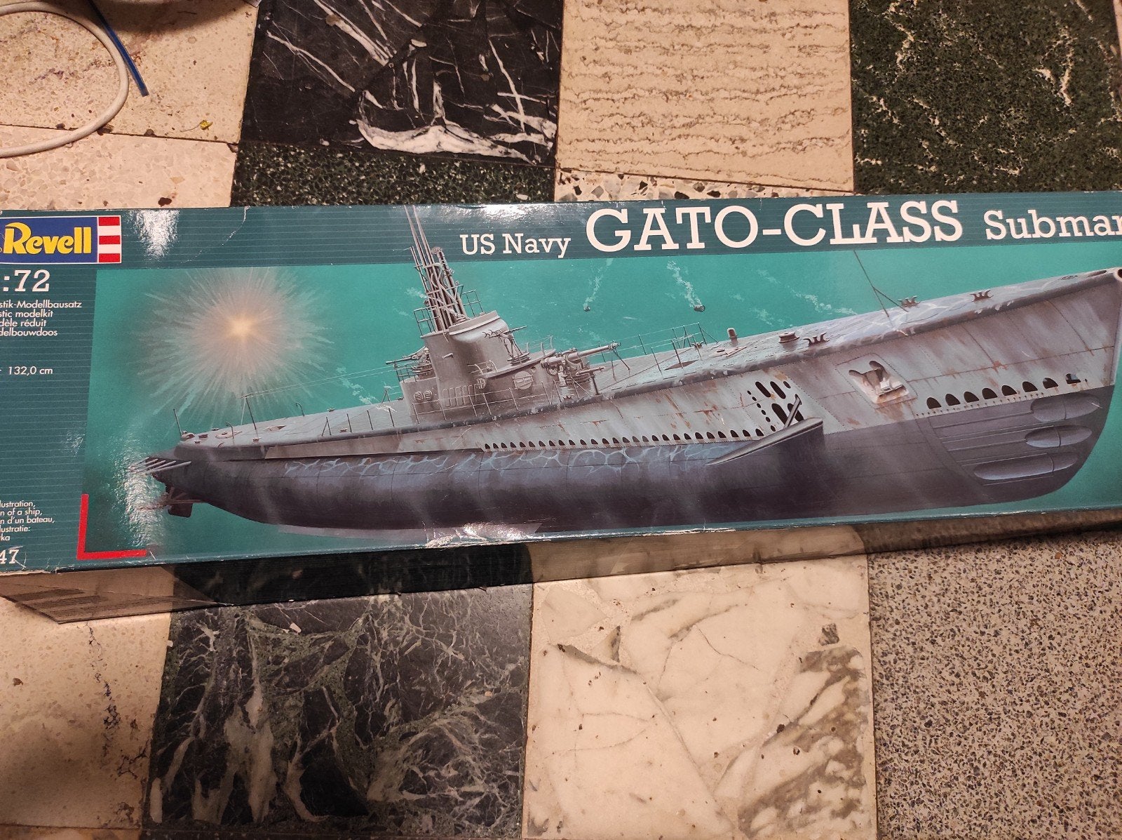 Revell 1/72 GATO-CLASS submarine, Hobby en Vrije tijd, Ophalen of Verzenden, Revell
