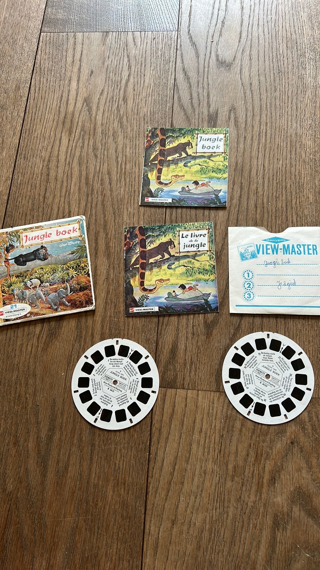 Viewmaster jungle book, Antiek en Kunst, Antiek | Speelgoed, Ophalen of Verzenden