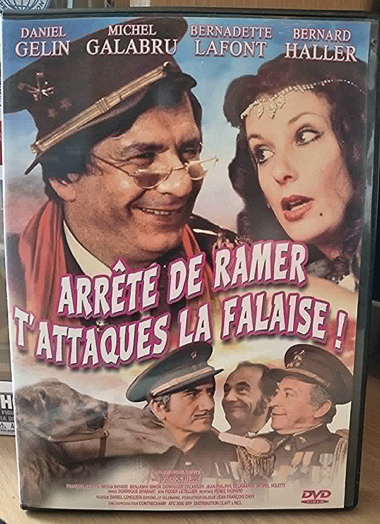DVD Arrête de ramer, t'attaques la falaise / Michel Galabru, Enlèvement, Comme neuf