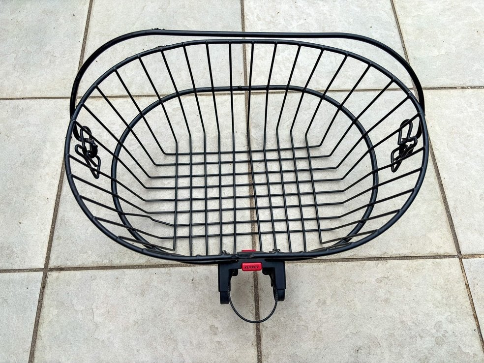 Panier pour guidon de Vélo avec attache Klickfix, Fixation au guidon, KlickFix, Enlèvement, Utilisé
